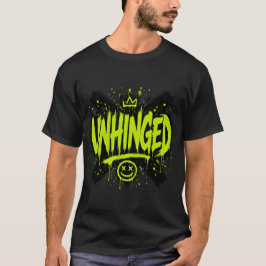 Entfesselter Neon-Grüner Cyberpunk Streetwear T-Shirt