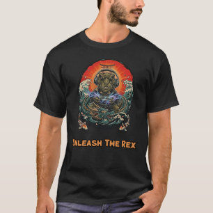 Entfessle den mächtigen T-Rex mit donnernder Kraft T-Shirt