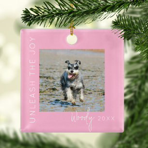 Entfessle die Freude   Weihnachtsbaum mit Haustier Ornament Aus Metall