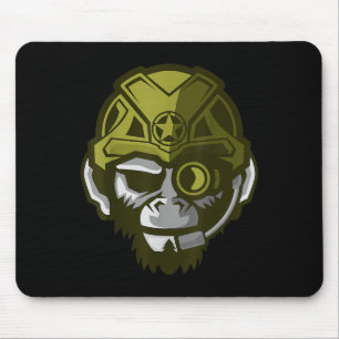Entfessle Gorilla Körperbau Motivation Fitnessstud Mousepad