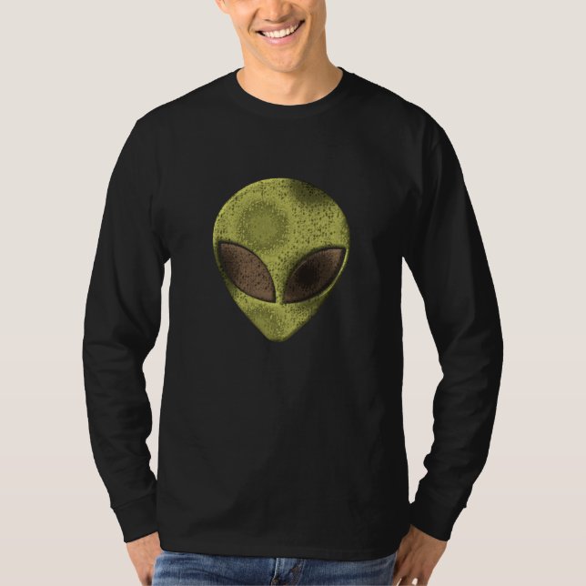 Entfremdungs-langes Hülsen-Shirt T-Shirt (Vorderseite)