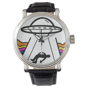 Entführung eines Raumschiffs der UFO-Alien Armbanduhr