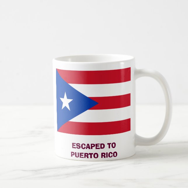 ENTGANGEN NACH PUERTO RICO KAFFEETASSE (Rechts)