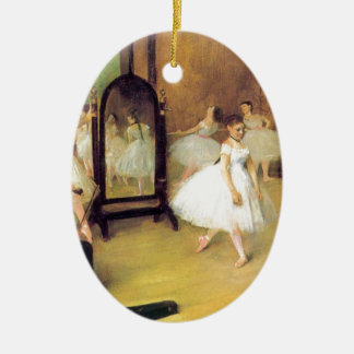 Entgasen Sie Ballett-Tänzer Keramik Ornament