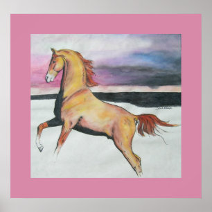 Entgegenkommender Sturm Poster