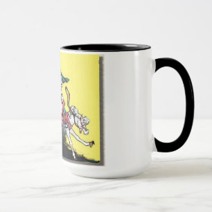 Entgehen der Fröhlich-Gehen-Runden Tasse
