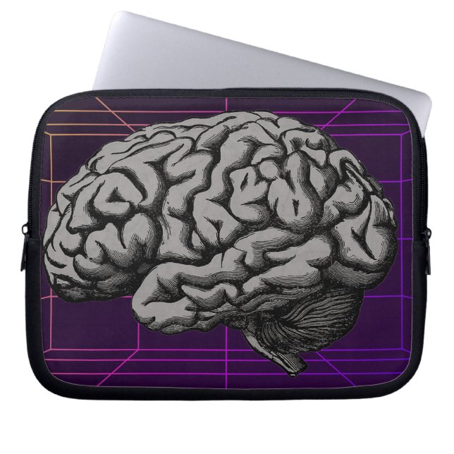 Enthalten Sie das Gehirn Laptopschutzhülle (Vorderseite)