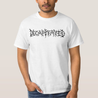 Enthauptet - weißer Logo-T - Shirt