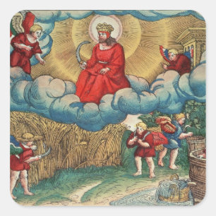 Enthüllung Quadratischer Aufkleber