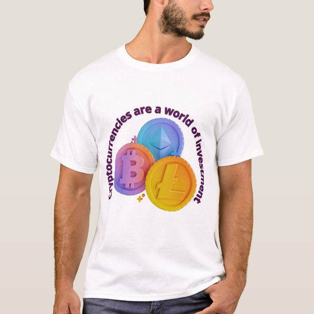 Enthusiast der digitalen Währung T-Shirt (Vorderseite)