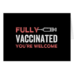 Entièrement vacciné Vous êtes le bienvenu