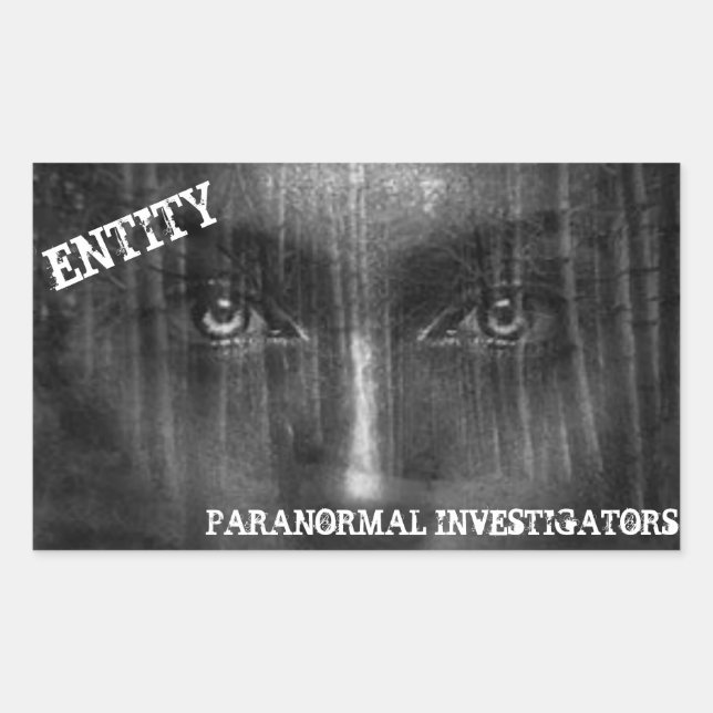 ENTITÉ STICKERS PARANORMAL (Devant)