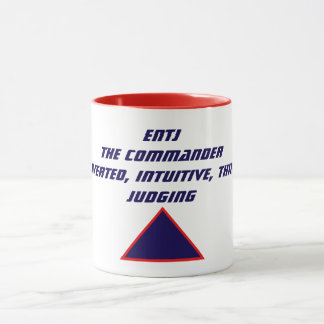 ENTJ Commander Tasse