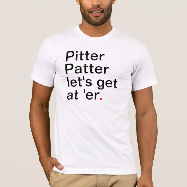 Entkerner-Rüttler ließ uns an erhalten 'äh T-Shirt (Vorderseite)