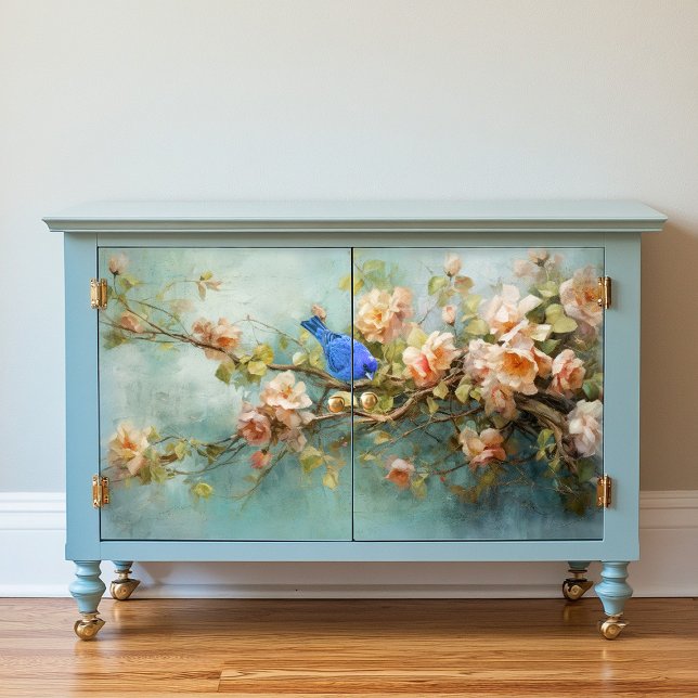 Entkopplung von Jagdvögeln und Blume Seidenpapier (Von Creator hochgeladen)