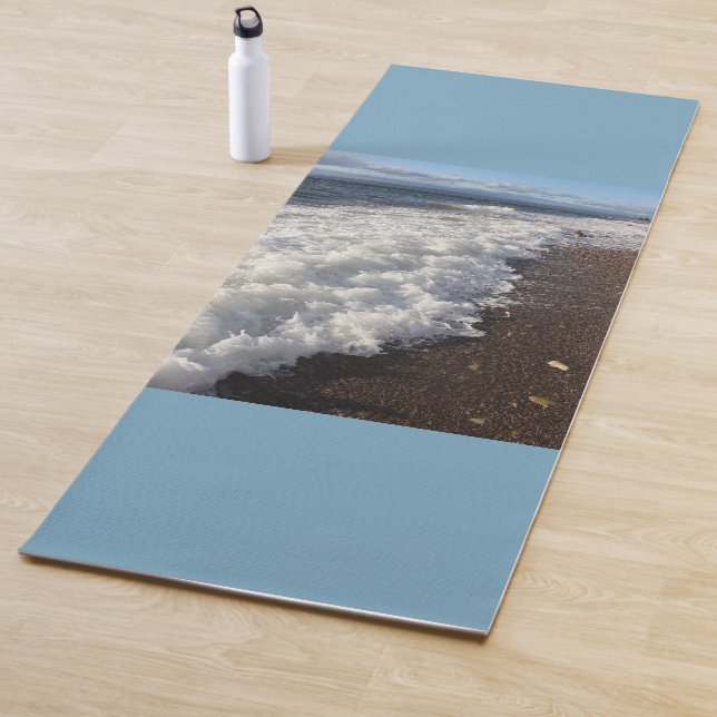 Entlang der Küstenlinie Yogamatte (Beispiel)