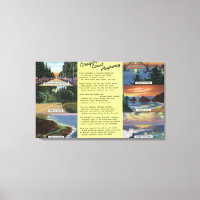 Entlang der Oregon Coast Highway mit einem Gedicht