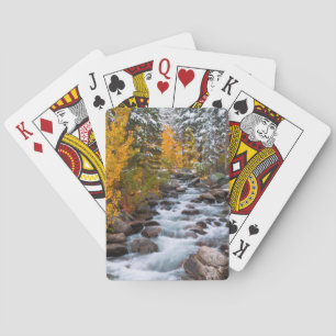 Entlang des Bishop Creek, Kalifornien Spielkarten