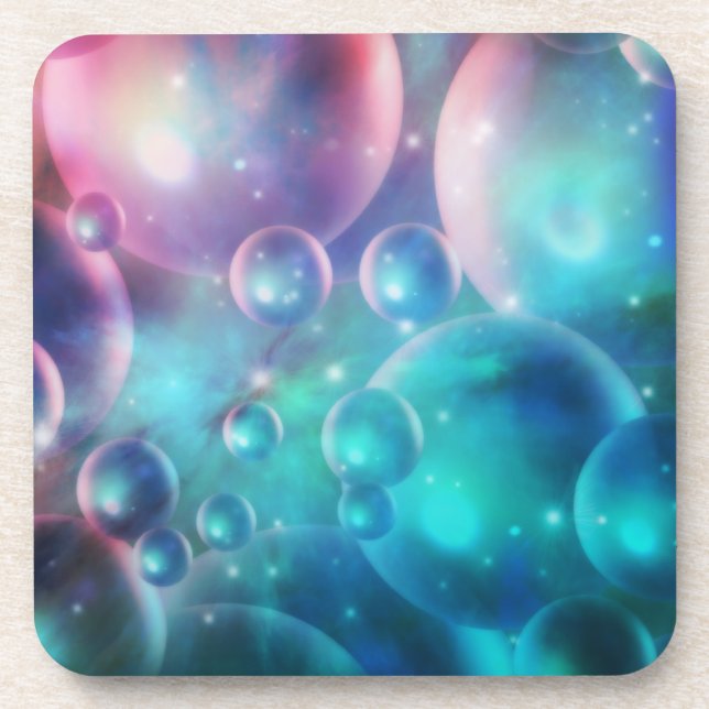 Entlang des Empyrean Stream Cork Untersetzer (Vorderseite)