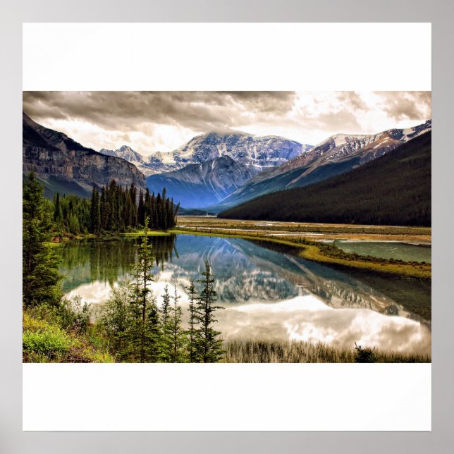 Entlang des Icefield Parkway Poster (Vorne)