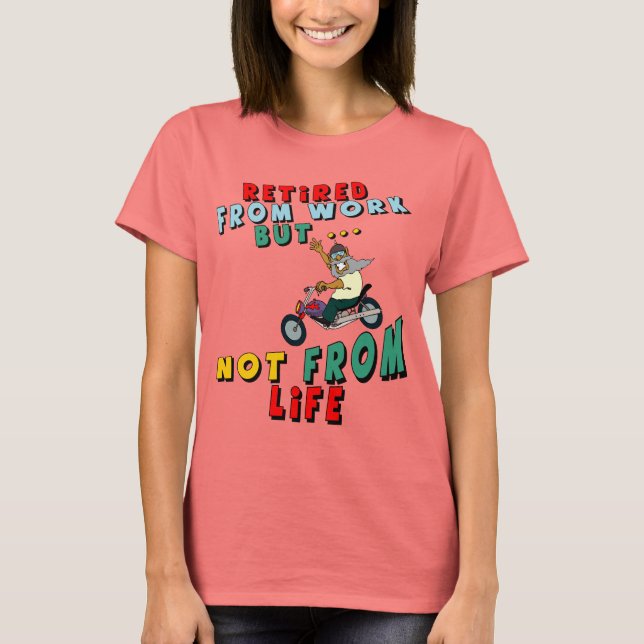 Entlassen der Arbeit T-Shirt (Vorderseite)