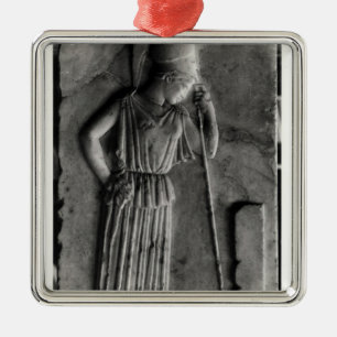 Entlastung der beklagenathene, c.460 silbernes ornament
