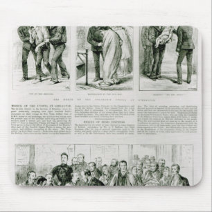 Entlastung der irischen Bedrängnisses Mousepad