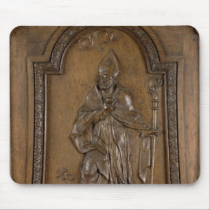 Entlastung, die Bischof St. Medard darstellt Mousepad