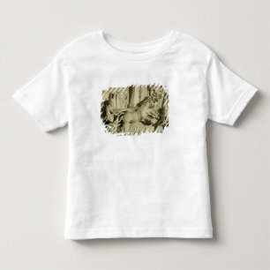 Entlastung, die ein Chariotrennen darstellt Kleinkind T-shirt