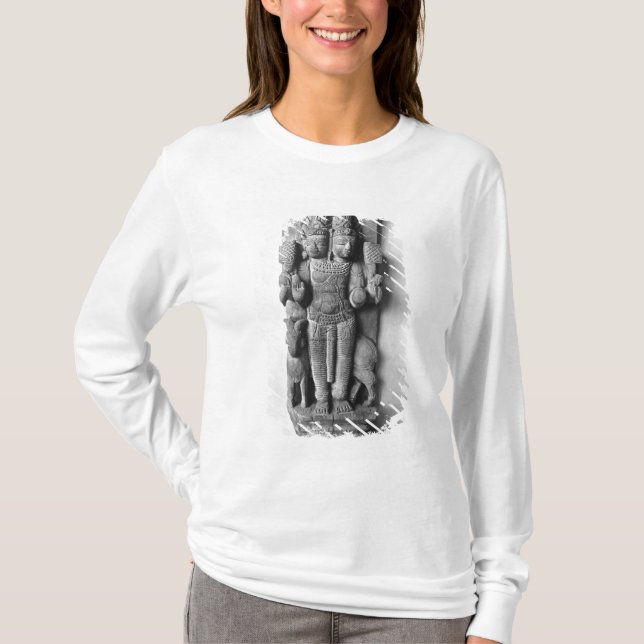 Entlastung, die ein doppelköpfiges Bild von Agni T-Shirt (Vorderseite)