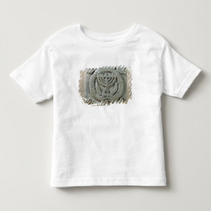 Entlastung, die ein menorah darstellt kleinkind t-shirt
