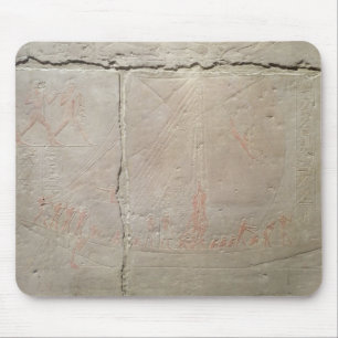 Entlastung, die eine Bootsreise darstellt Mousepad
