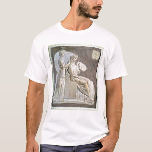 Entlastung, die eine Frau an ihr toile darstellt T-Shirt