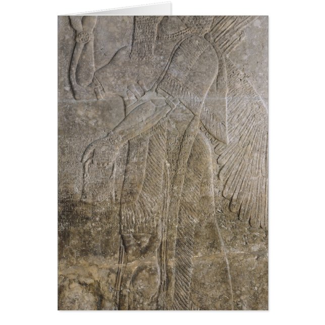 Entlastung, die einen Winged Geist darstellt (Vorne)