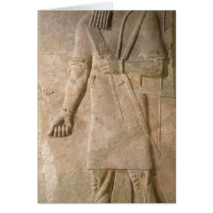 Entlastung eines Assyrian Kriegers