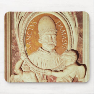 Entlastung von Damasus I auf einem Nave Pilaster Mousepad