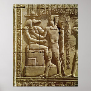 Entlastung von Sobek und von Ptolemäus VI Poster
