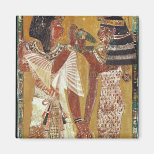 Entlastung, welche die Göttin Hathor Platzierung Magnet