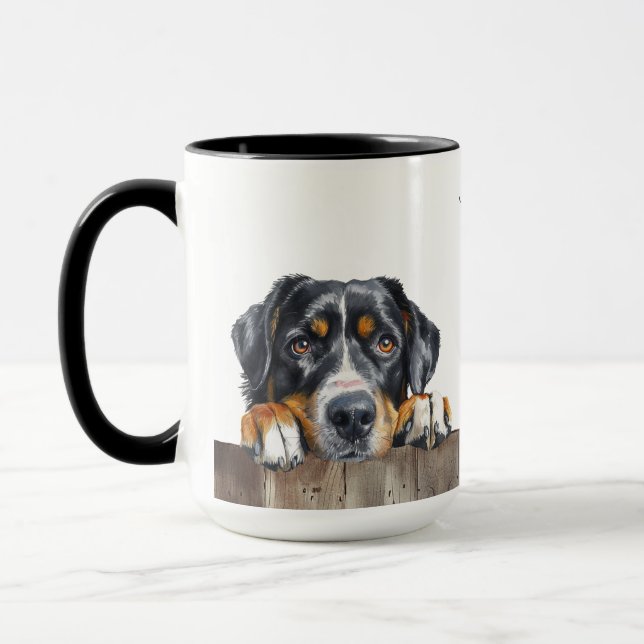 Entlebucher Mountain Dog Mug (Gauche)