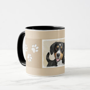 Entlebucher Mountain Hunde Malerei - Originelle Ku Tasse