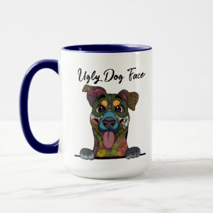Entlebucher Sennenhund hässlicher Hund Gesicht Tas Tasse