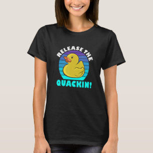 Entlüften Sie das Design der gelben Gummiröschen. T-Shirt