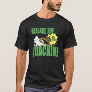 Entlüften Sie das Design der gelben Gummiröschen. T-Shirt