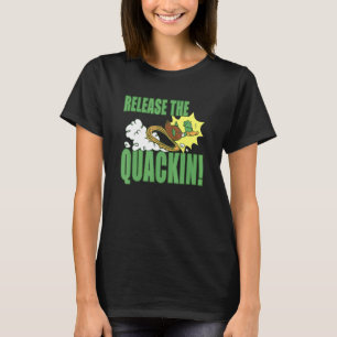 Entlüften Sie das Design der gelben Gummiröschen. T-Shirt