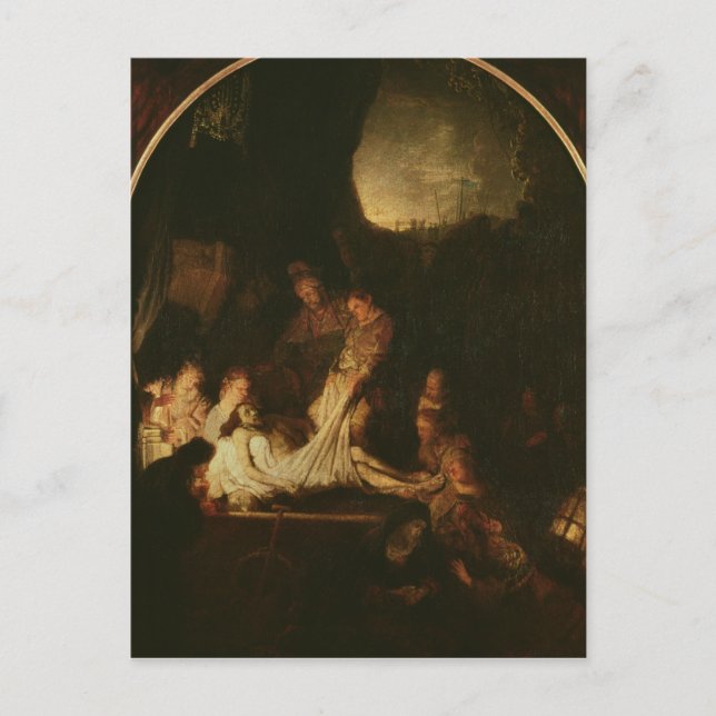 Entombment, c.1639 postkarte (Vorderseite)