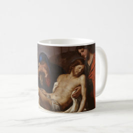 Entombment Guercino, 1656 Kaffeetasse