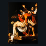 Entombment of Christ - Caravaggio Poster<br><div class="desc">Entombment of Christ - Caravaggio - Barock</div>
