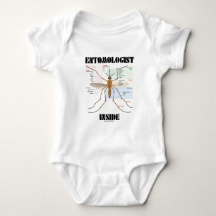 Entomologe-Innere (Moskito-Anatomie) Baby Strampler
