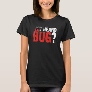 Entomologie Arten von Insekten Marienkäfer-Fänger T-Shirt