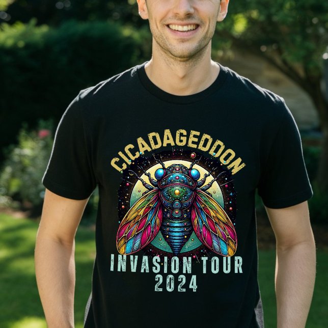 Entomologie Cicada Fest 2024 Broods XIX & XIII Cic T-Shirt (Von Creator hochgeladen)